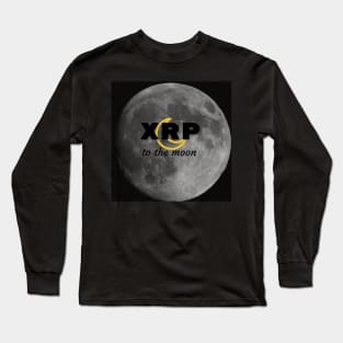 XRP to the Moon Long Sleeve T-Shirt